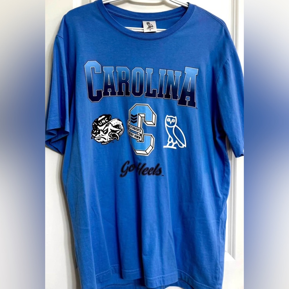 OVO (Octobers Very Own) Blue Carolina Graphic T-Shirt